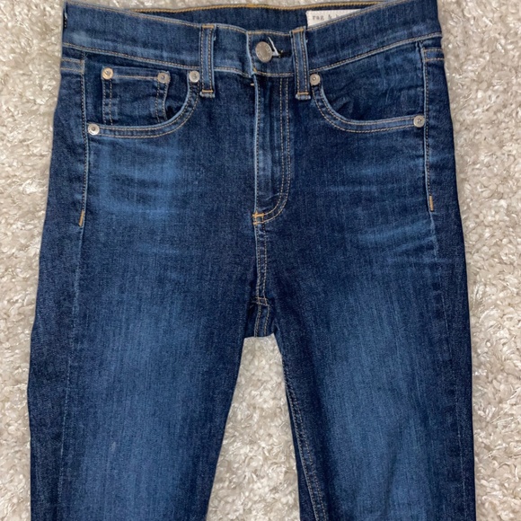 rag & bone High Waisted Skinny Jeans - Picture 3 of 5